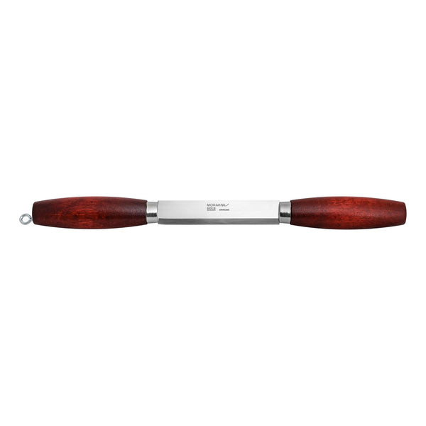 MORAKNIV Klassisches Holzspaltmesser ROT, Griffe aus recyceltem Edelstahl und Birke
