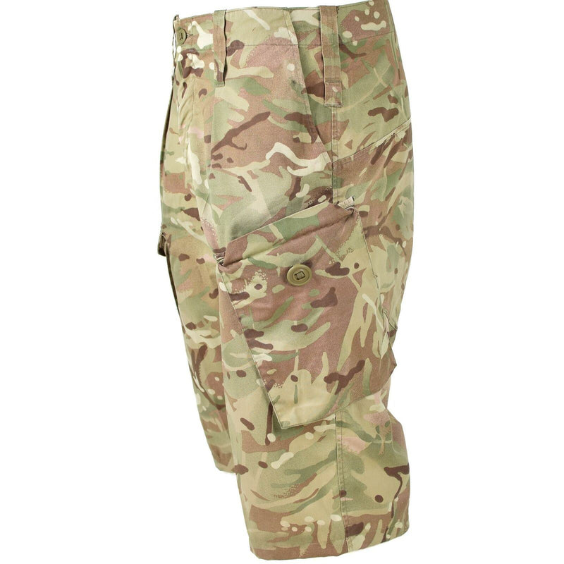 Echte britische Armee Militär Kampf MTP Camouflage Shorts Militärausgabe Bermuda
