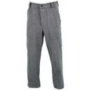 Genuine Swiss army denim work pants grey trousers military service work-wear - GoMilitar