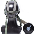 Original sowjetische GP-4-Gasmaske aus den 1960er-Jahren, Vintage-Militär-Überschussset aus grauem Gummi