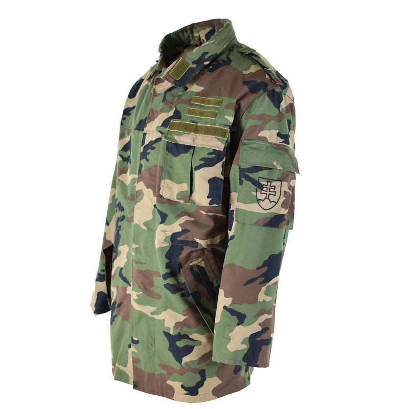 Original Vintage slowakische Armee Feldjacke M97 Camo Militär Kampfparka NEU