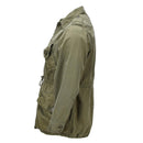 Original kanadische Armee-Feldjacke aus Baumwoll-Militärüberschuss in Olivgrün