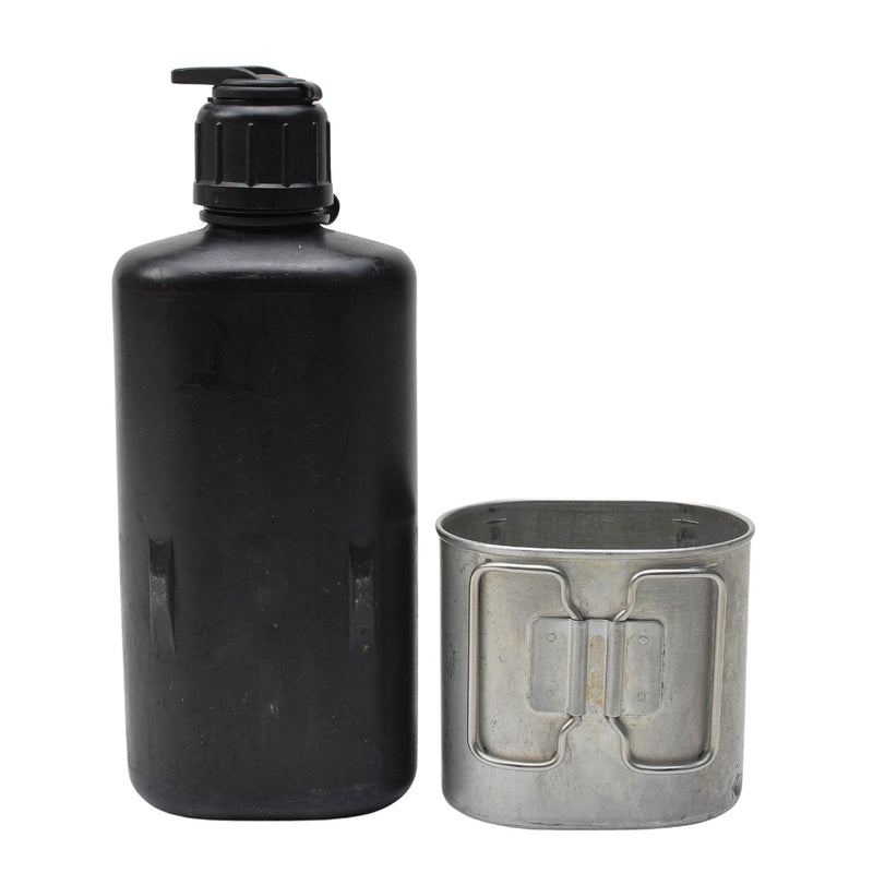 Schweizer Armee Trinkflasche Schweiz Wasserflasche Militär Feldflasche &amp; Tasse M84