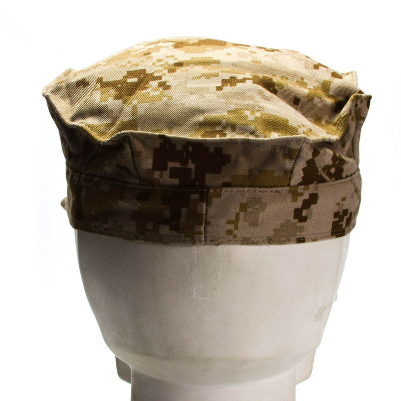 Echte US Army Garnisonsmütze MARPAT MC DESERT Feldmütze Militärmütze BDU Patrouille