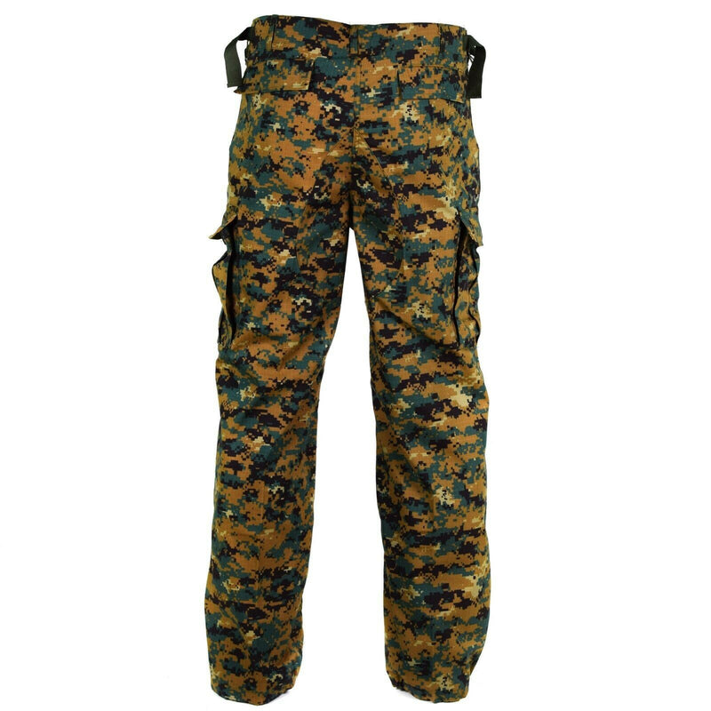 Echte Guinea-Bissau-Armeehose RipStop Digital Savana Camo Militärausgabe NEU