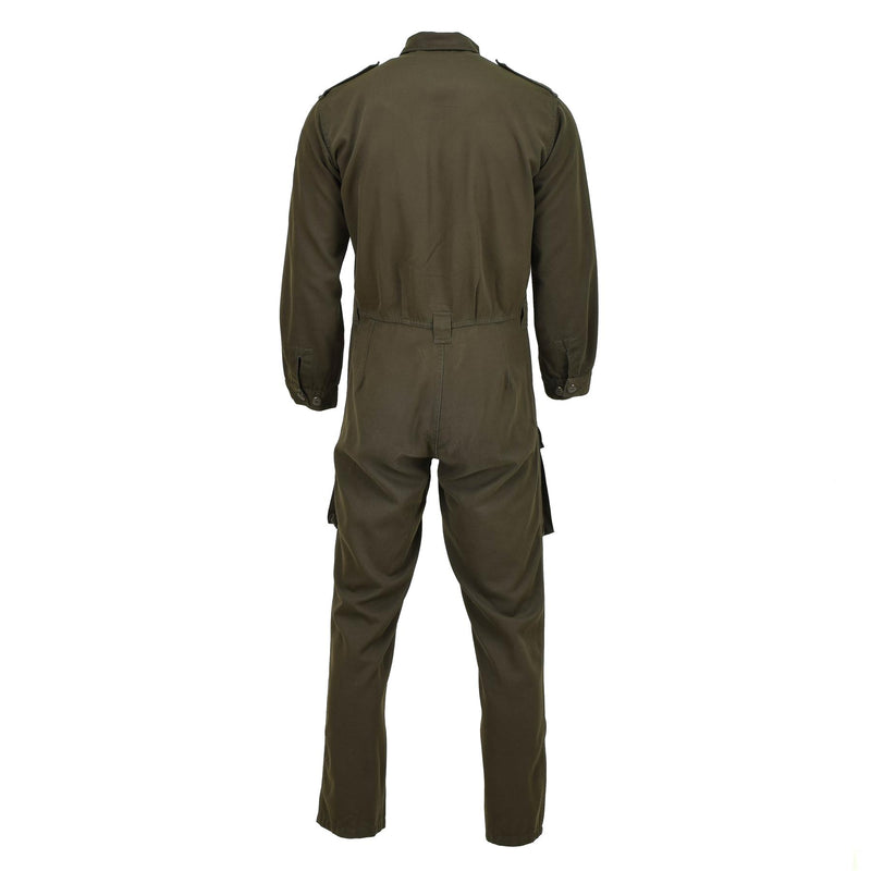 Original Österreichischer BH Militär Overall Herren Werksmechaniker Polycotton Anzug Oliv