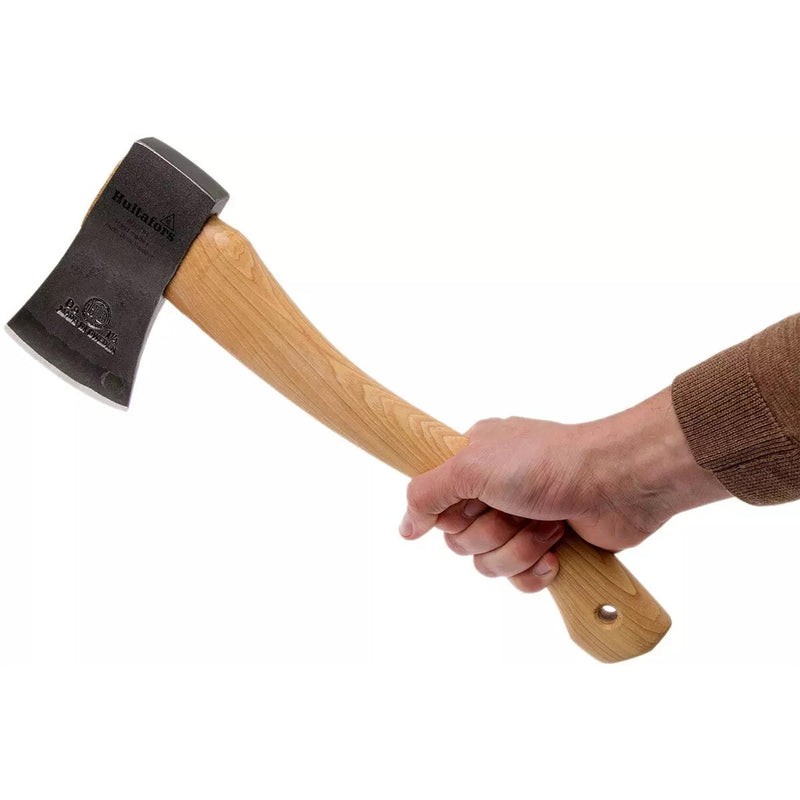 HULTAFORS H006SV handgeschmiedete Axt aus Kohlenstoffstahl, Beil, robuster Stiel aus Hickoryholz
