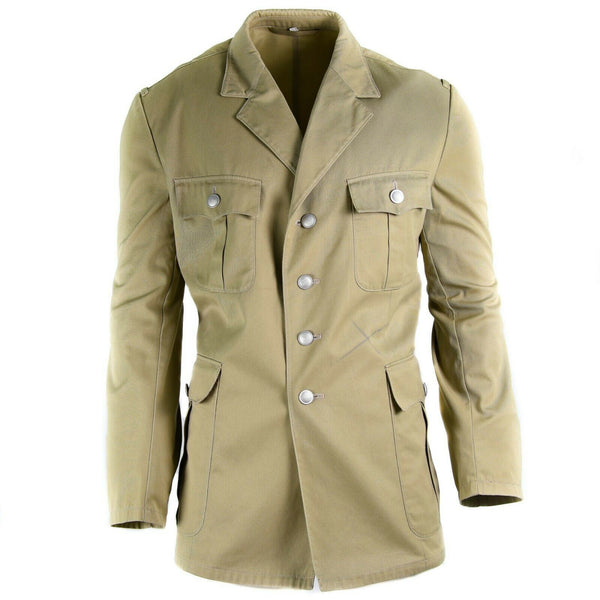 Echte deutsche Armee Anzugjacke Tropical Desert Formal Uniform Khaki Militär
