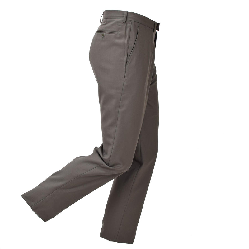 Original französische Militäranzughose, formelle braune Freizeithose für die Armee, NEU