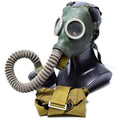 Original sowjetische GP-4-Gasmaske aus den 1960er-Jahren, Vintage-Militär-Überschussset aus grauem Gummi