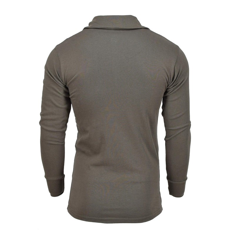 Blochl Brand Militär-Stil Jersey-Hemden Thermo-Unterhemden mit hohem Kragen NEU