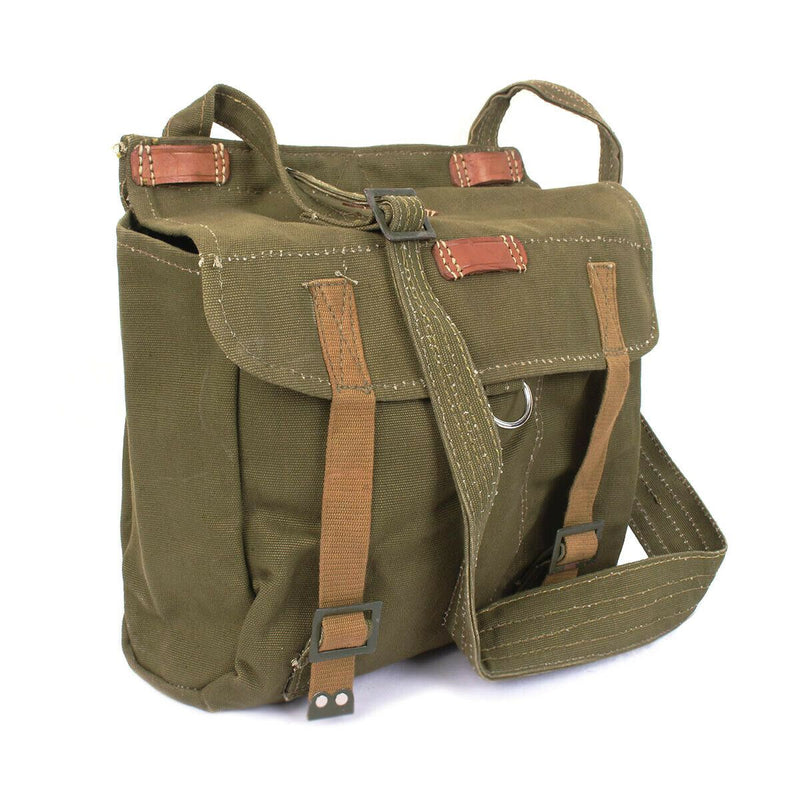 Original rumänische Armee Brotbeutel Militär Überschuss Olive Canvas Brotbeutel Überschuss