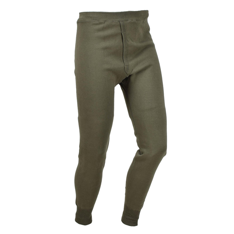 Original Französische Militär Thermo Unterhose Kaltwetter Wärmehose oliv NEU