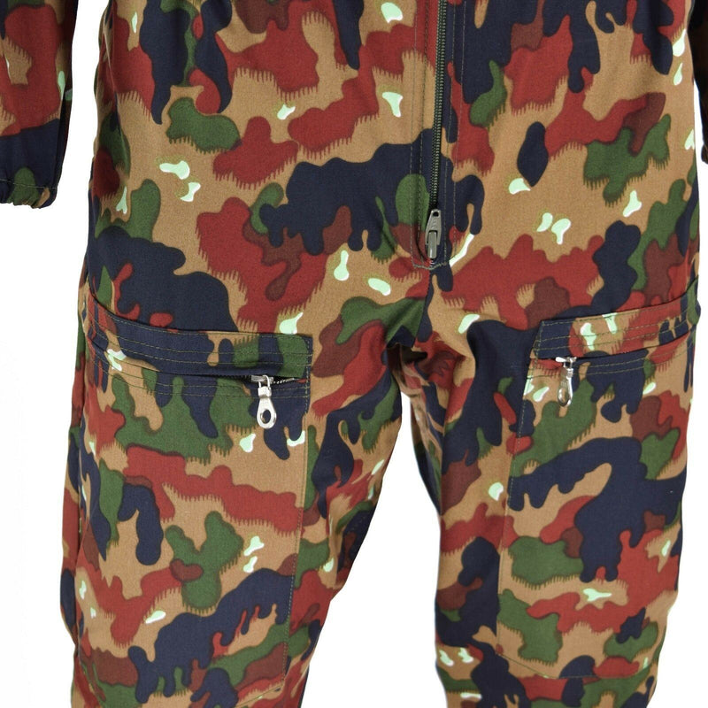 Original Schweizer Alpen-Overall der Schweizer Armee, Panzeranzug, Militärausgabe