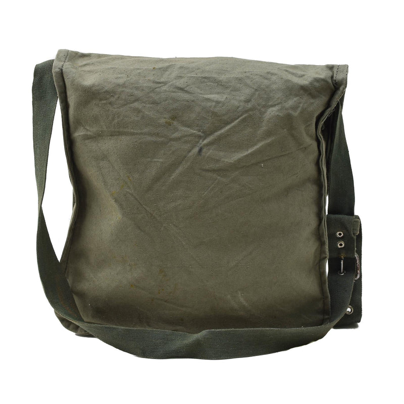 Original bulgarische Militär Olive Schultertasche verstellbaren Riemen Outdoor Reisen