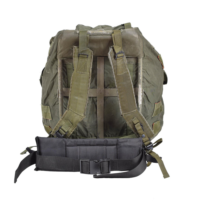 Echter US-Vintage-Militärrucksack Typ ALICE, wasserdichter 50-Liter-Camping-Tagesrucksack