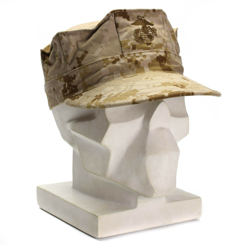 Echte US Army Garnisonsmütze MARPAT MC DESERT Feldmütze Militärmütze BDU Patrouille