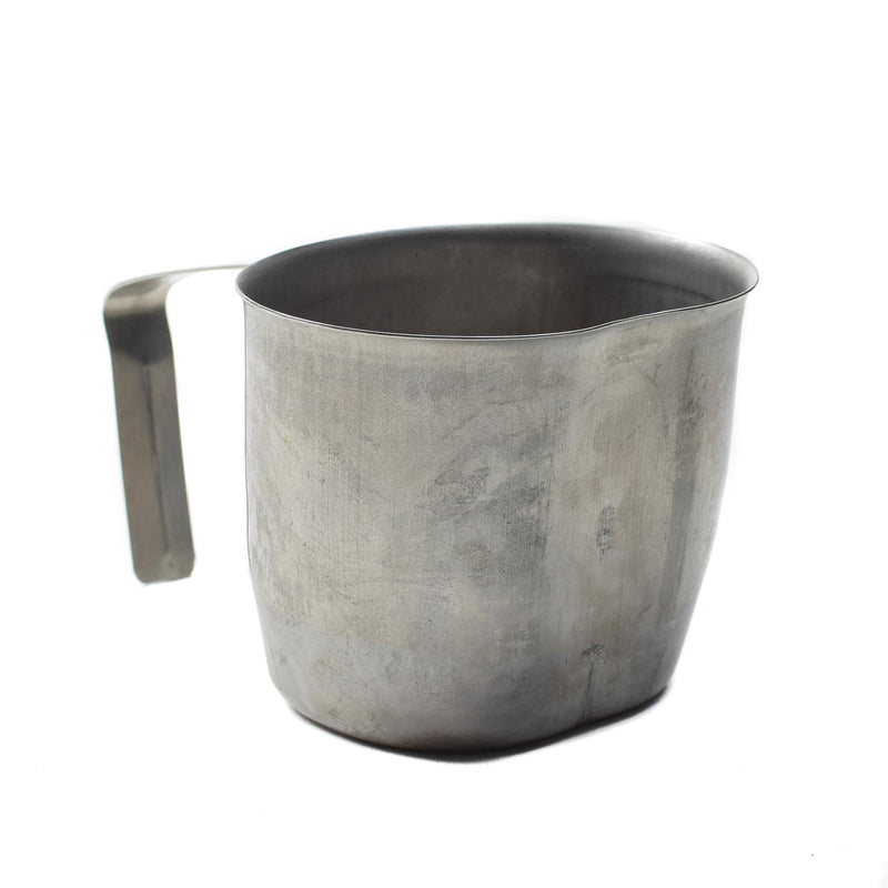 Original Österreichische Bundesheer Feldflasche Edelstahlbecher Klappgriff Militärausgabe
