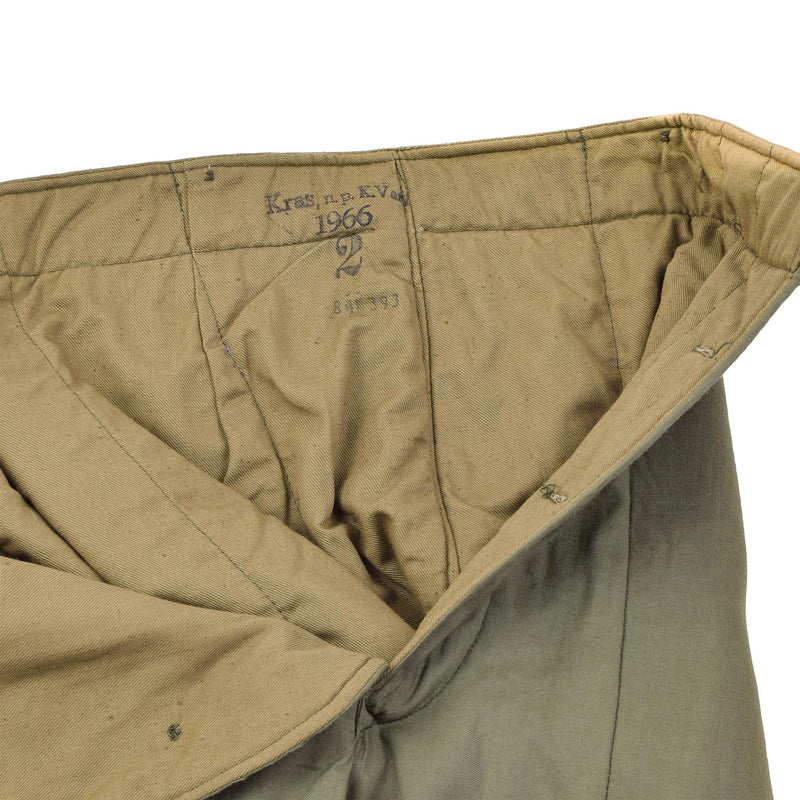 Echte tschechische Armee Liner Hose M60 Futter Thermohose Militär Überschuss NEU