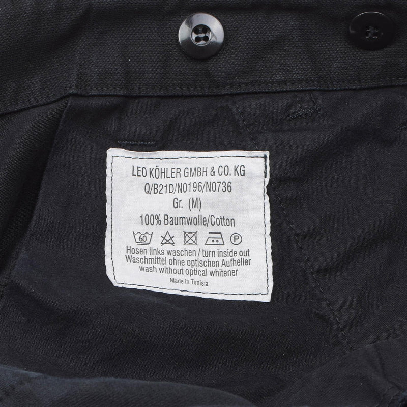 Leo Kohler Militärpersonal Bermuda Shorts knielange Wandershorts Schwarz