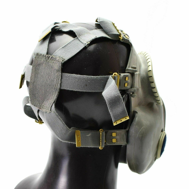 Polnische Militär-Gasmaske MP-4 Original Atemschutzmaske Chemisch Grau Oliv OD NEU