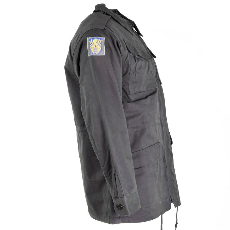 Echte dänische Armee Kampfjacke M71 Dänemark Militär grau Feld Überschuss NEU