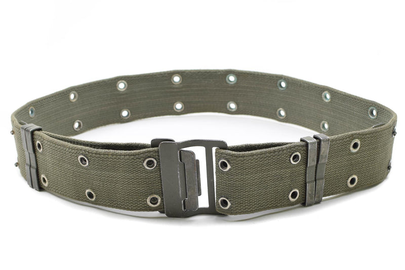 Original französischer Armee-Marine-Gurtband Famas Olive OD Web Frankreich Militär NEU