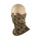 M-TAC Microfleece Neck Gaiter Drone Pattern Taktischer Outdoor-Schal Tan