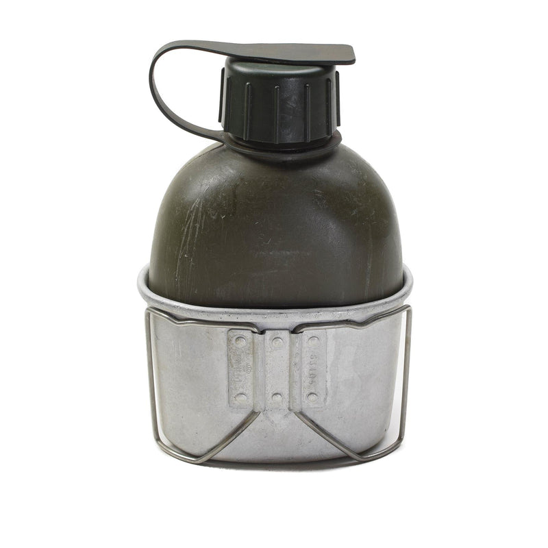 Original dänische Militär Feldflaschentasche mit Universalbefestigung DK-Tarnung