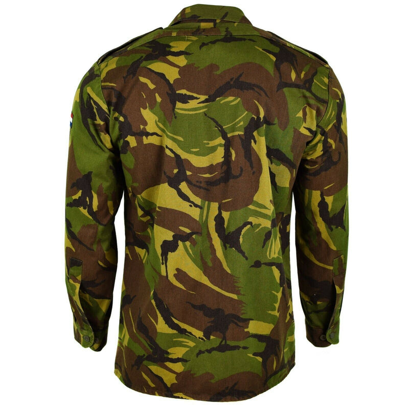 Original niederländisches Armeehemd M65 Militärausgabe Woodland DPM Kampfjacke Holland