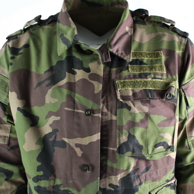 Original Vintage slowakische Armee Feldjacke M97 Slowakei Militär Kampf BDU