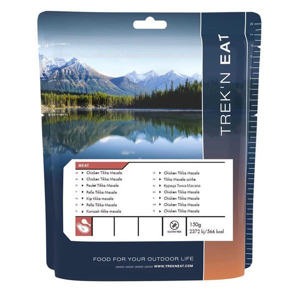 Trek'N Eat Hauptmahlzeit Chicken Tikka Massala Dehydrierte Survival-Outdoornahrung