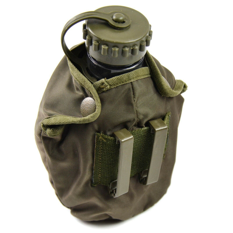 Original Österreichisches Bundesheer Trinkflasche Wasserflasche Militär Feldflasche Topf Beutel