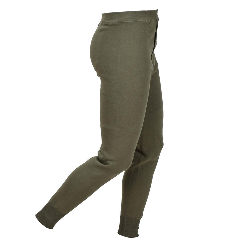Original Französische Militär Thermo Unterhose Kaltwetter Wärmehose oliv NEU