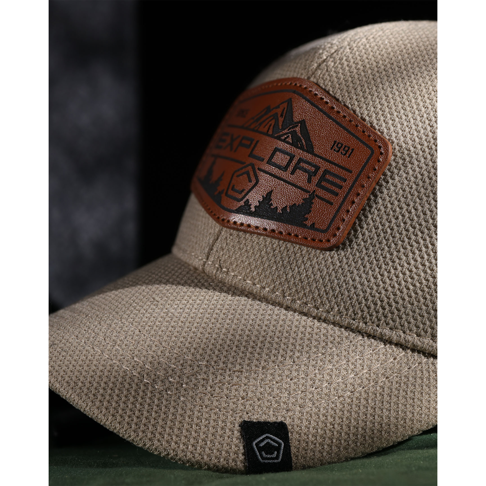Pentagon Explorer Baseballkappe, schnell trocknend, atmungsaktiv, leicht, Khaki