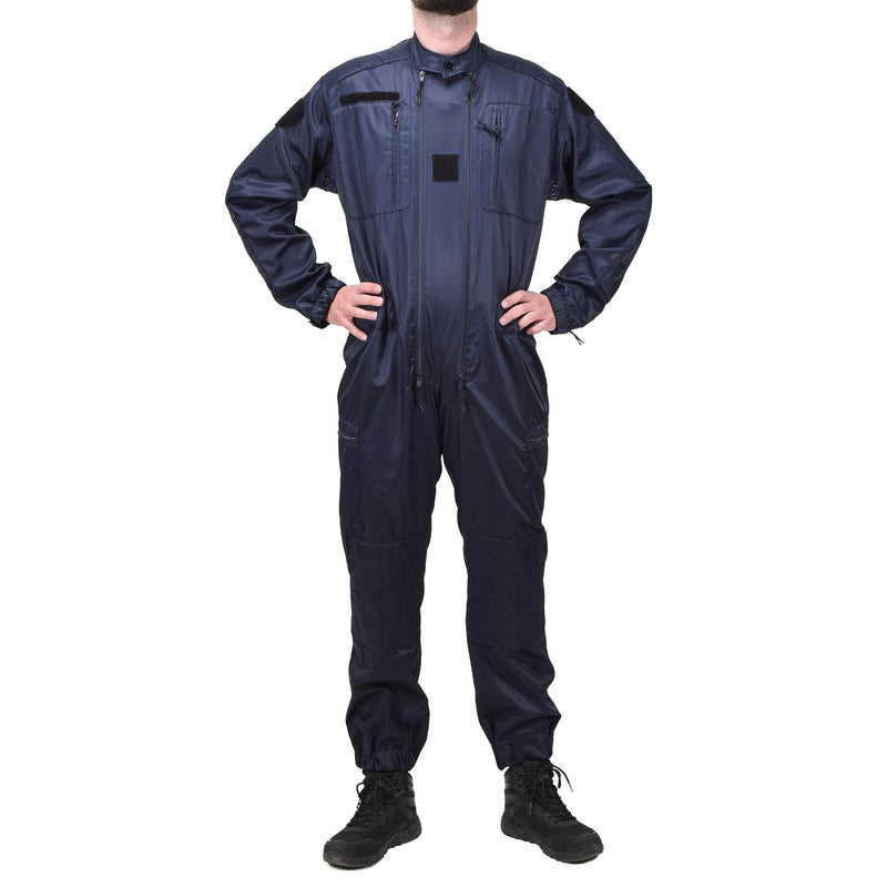 Original blauer Overall der französischen Polizei, antistatischer Offiziersoverall, NEU