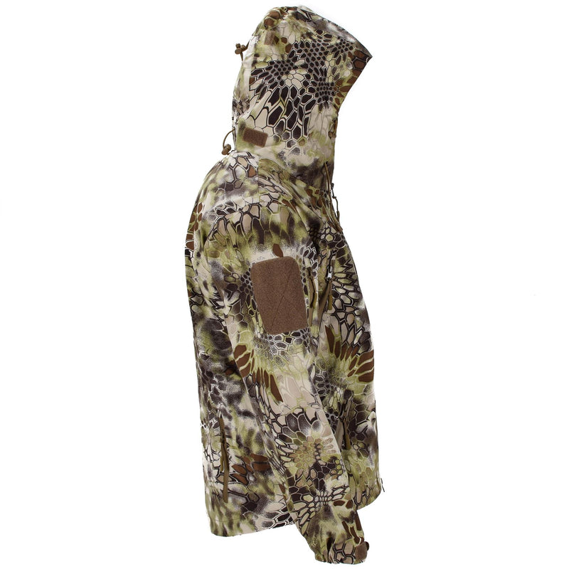 Mil-Tec Brand Jacke Hardshell Wasserdicht Herren Regenbekleidung MANDRA® Camo Herrenbekleidung