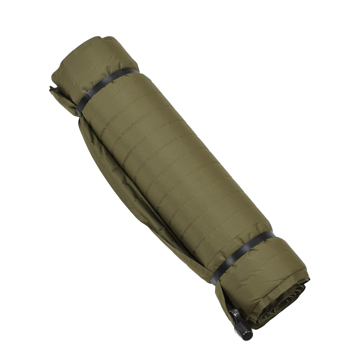 Original holländische Militär-Isomatte, aufrollbare Campingmatte, 180 x 50 cm, Olivgrün
