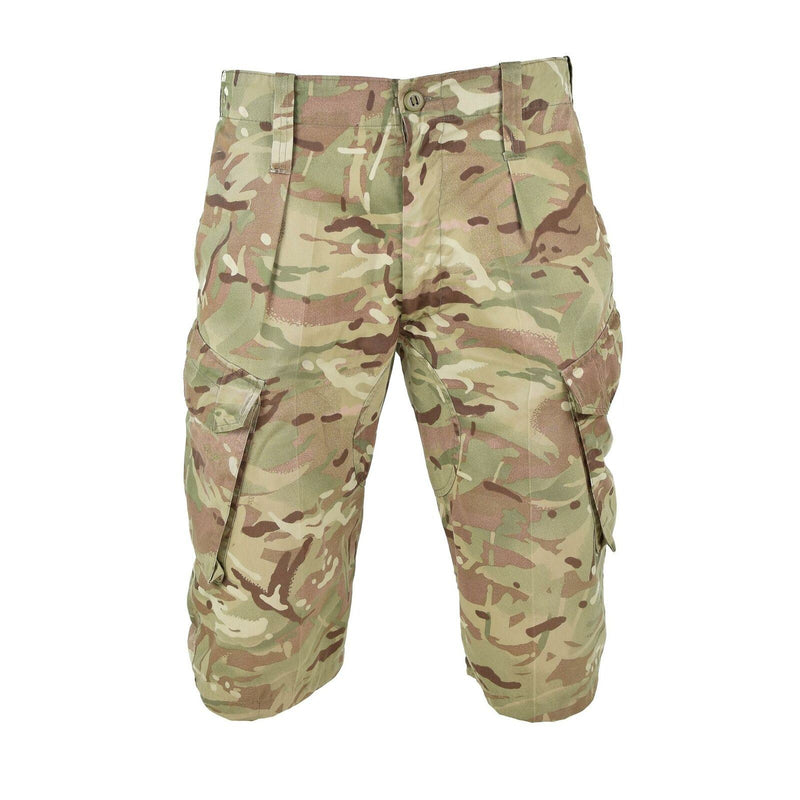 Echte britische Armee Militär Kampf MTP Camouflage Shorts Militärausgabe Bermuda