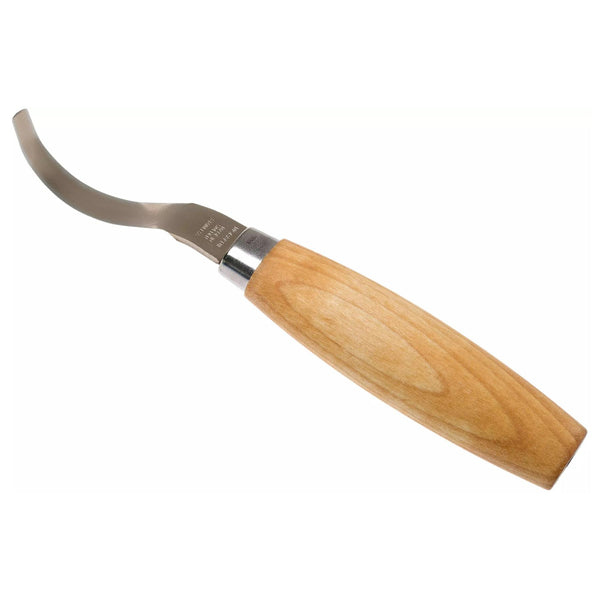MORAKNIV Hakenlöffelmesser 163 doppelschneidiges Holzschnitzerei-Arbeitswerkzeug aus rostfreiem