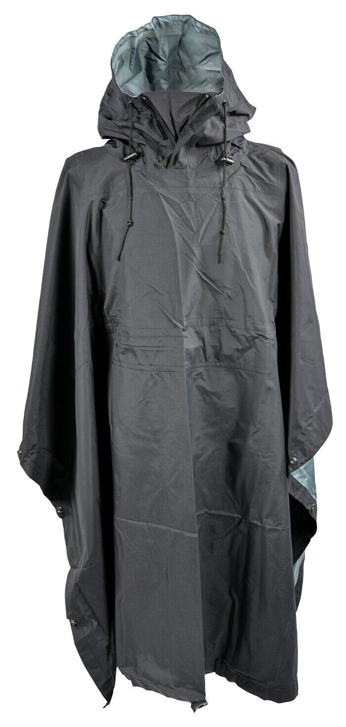Ale-Tex 3-lagiger wasserdichter Regenponcho im Armeestil, PTF-Membran M90 Camo 