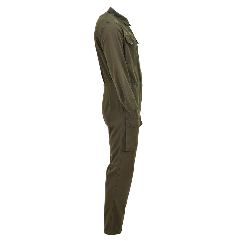 Original Österreichischer BH Militär Overall Herren Werksmechaniker Polycotton Anzug Oliv