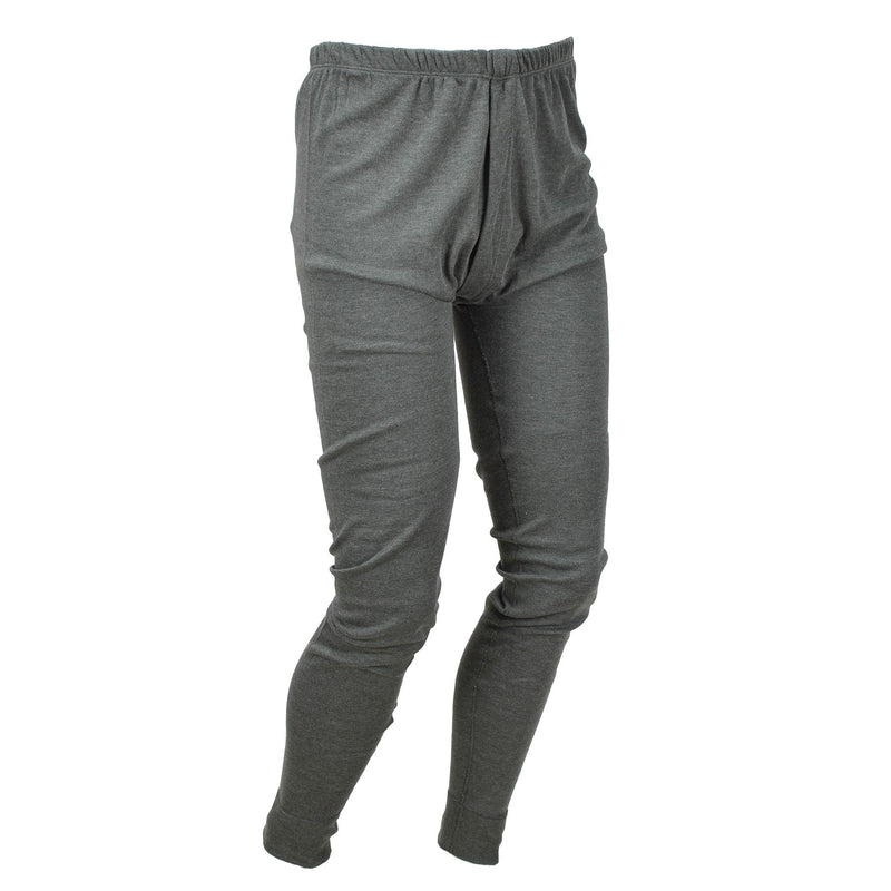 Original belgische Militär-Unterhose Thermo-Jersey-Hose oliv flammhemmend NEU