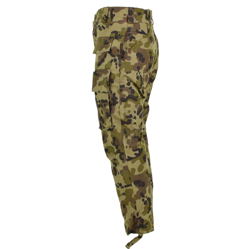 Original rumänische Feldtruppenhose Fleckmuster Camouflage BDU Hose NEU