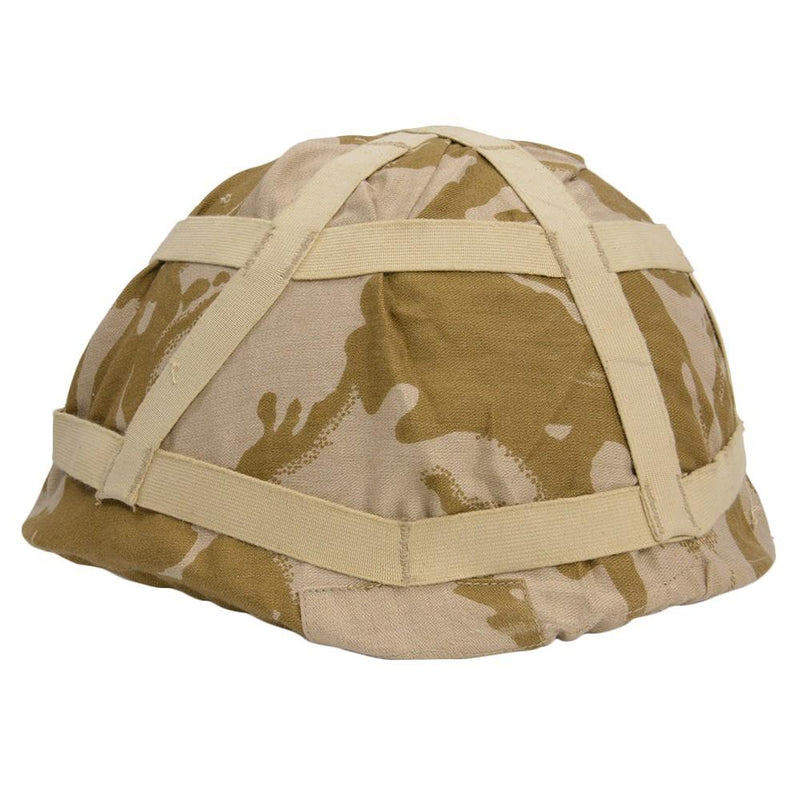 Original britische Armee Truppen Helmbezug Camouflage DPM Desert NEU