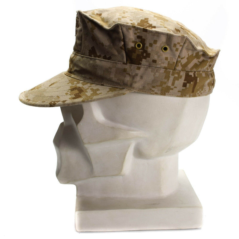 Echte US Army Garnisonsmütze MARPAT MC DESERT Feldmütze Militärmütze BDU Patrouille