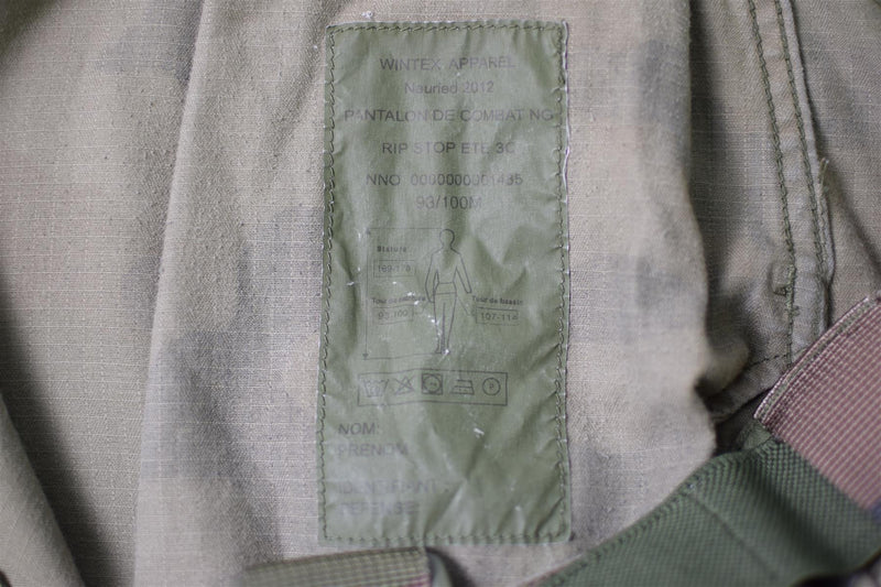 Echte französische Armee-Kampfhose, Militär-CCE-Tarnhose, Ripstop
