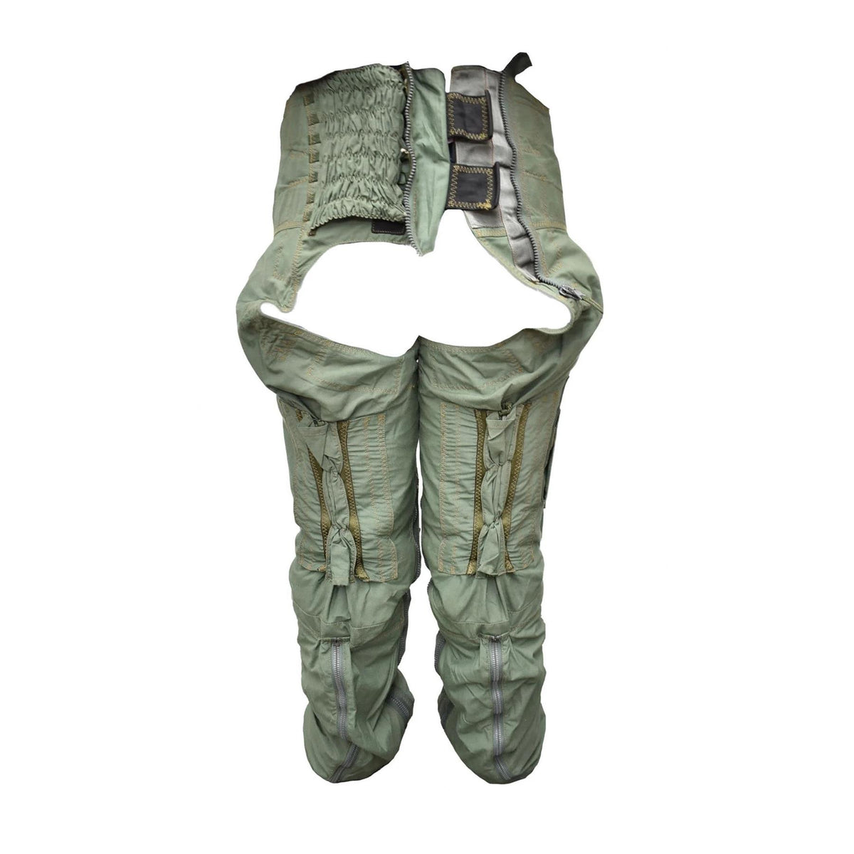 Original British Military Anti-G-Flughose mit vollständiger Abdeckung, Olivgrün