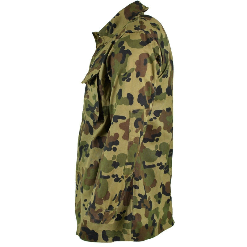Echte rumänische Armee Feldjacke Militär BDU M93 Camo Leaf Militär Kampf