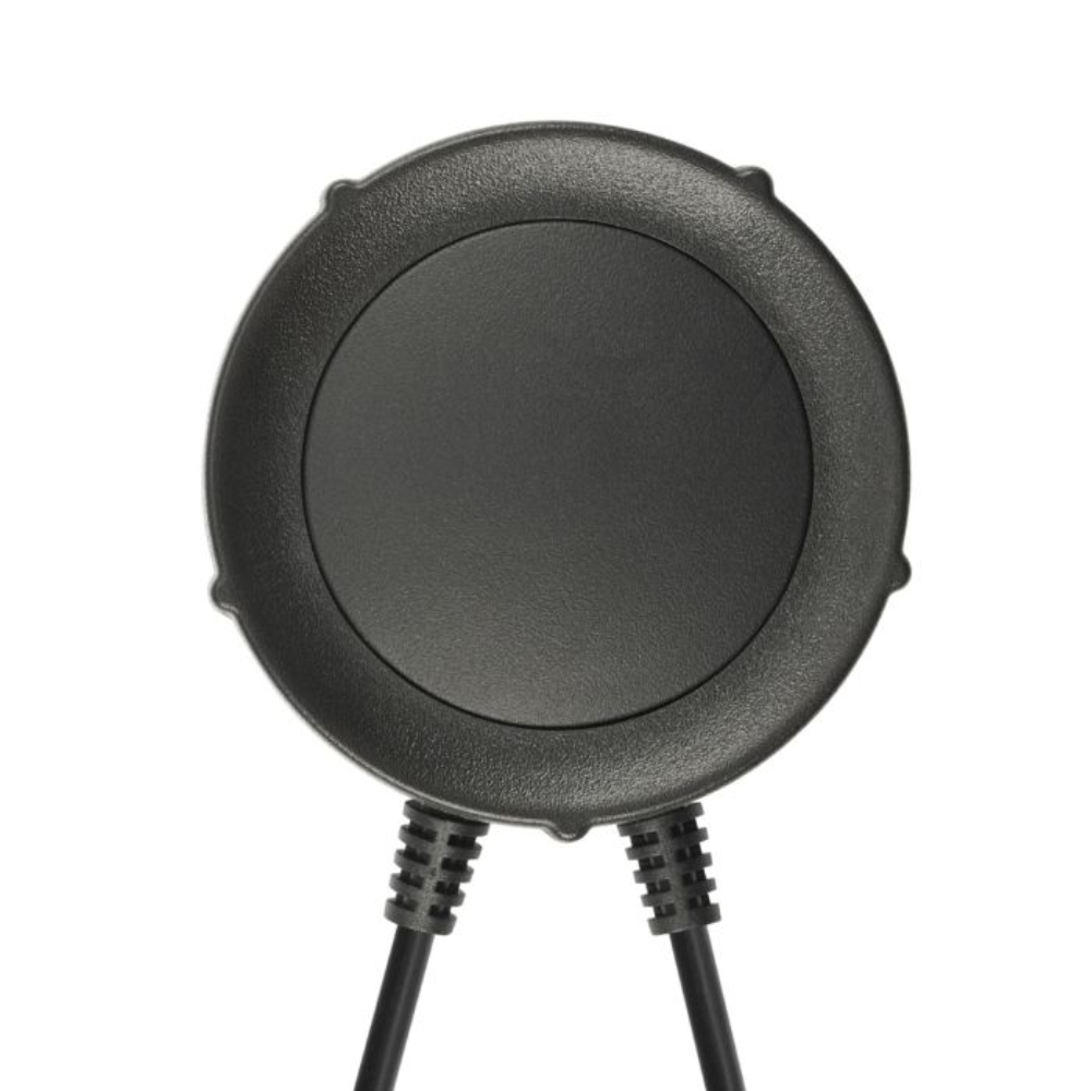 EARMOR M55 PTT-Adapter Kenwood Baofeng 2-Pin-Radio-Headset-Adapter Schwarz